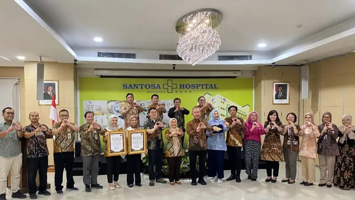 Santosa Hospital Bandung Raih Juara 1 Digitalisasi Layanan, BPJS Kesehatan Beri Apresiasi Santosa Hospital Bandung Raih Juara 1 Digitalisasi Layanan, BPJS Kesehatan Beri Apresiasi