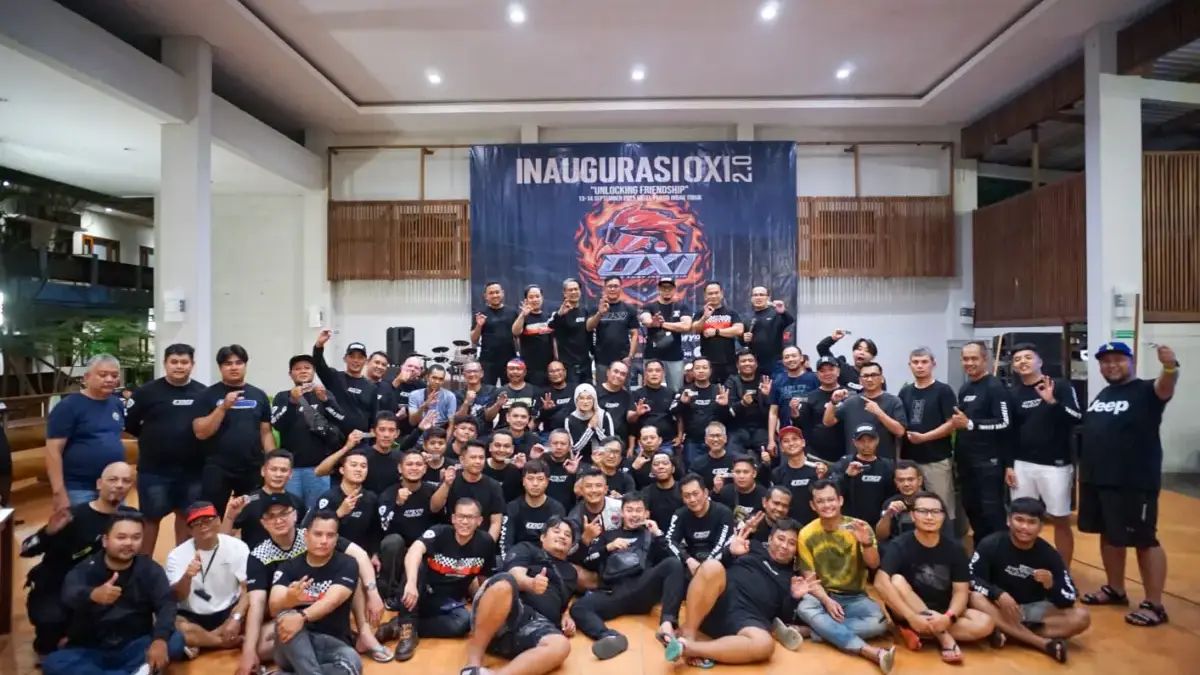 INAUGURAL 2.0: Momentum Sakral Pelantikan OXI di Pangandaran, Satukan Ratusan Riders dari Berbagai Wilayah INAUGURAL 2.0 - Momentum Sakral dan Bersejarah bagi OXI