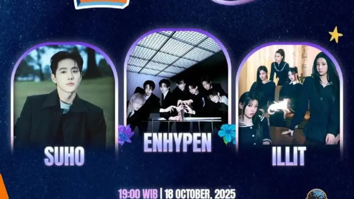 Tiket Mulai Rp700.000 Bisa Nonton Langsung ENHYPEN, SUHO EXO Hingga ILLIT, Cek Infonya di Sini Poster acara Sektor-K Music Festival yang akan menghadirkan ENHYPEN, SUHO EXO dan juga ILLIT.