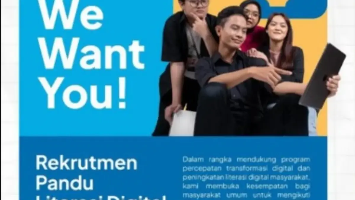 Rekrutmen Pandu Literasi DIgital oleh Komdigi.
