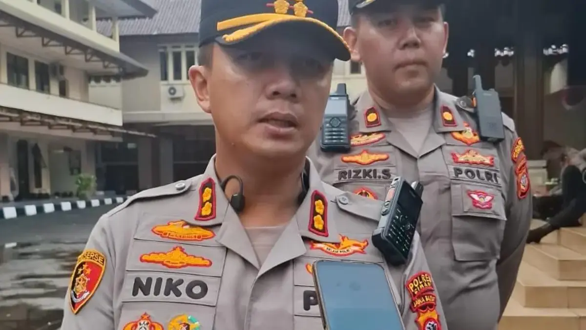 Kapolres Cimahi, AKBP Niko. N Adi Putra saat Ditemui di DPRD Kota Cimahi (mong)