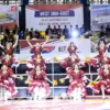 Salah satu Tim Azarine DBL Dance Competition tampil memukau/