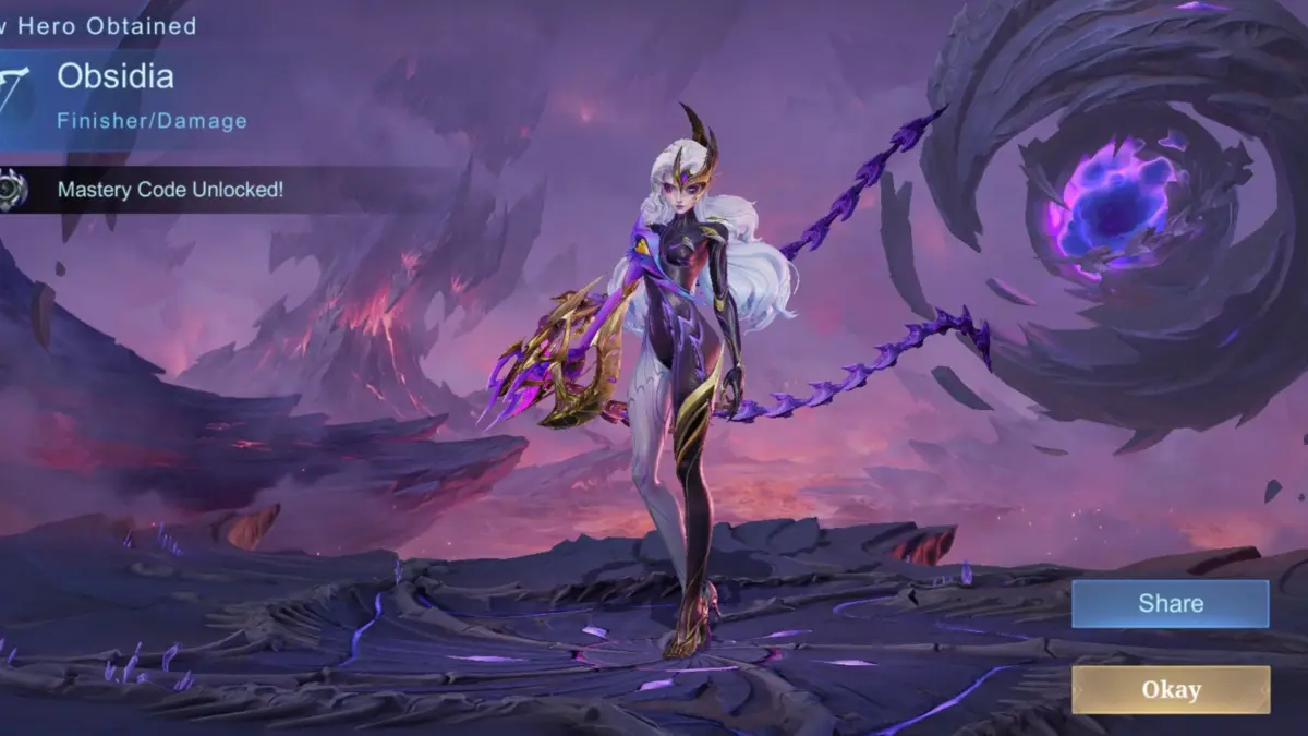 Obsidia hero baru Mobile Legends.