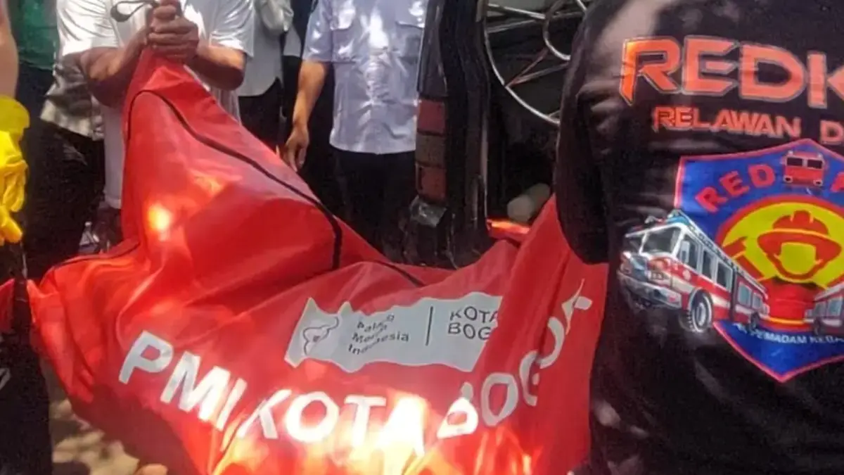 Sesosok mayat pria y ditemukan di sebuah kebun kosong di Kampung Cibuluh,