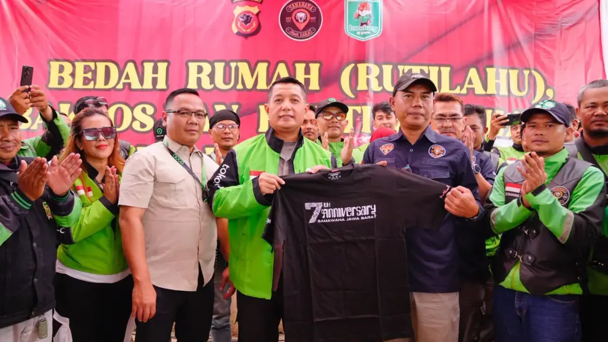 Kapolresta Bandung Resmi Jadi Dewan Penasehat dan Bapak Angkat Komunitas Ojol Samawana Jabar Kapolresta Bandung Resmi Jadi Dewan Penasehat dan Bapak Angkat Komunitas Ojol Samawana Jabar