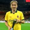 Luka Modric MOTM Pertandingan AC Milan vs Bologna.