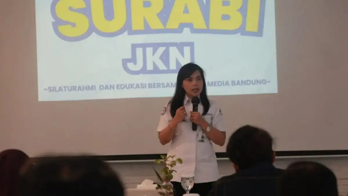 Penyelenggaraan Temu Media \"SURABI JKN\" yang digelar BPJS Kesehatan di Bandung.