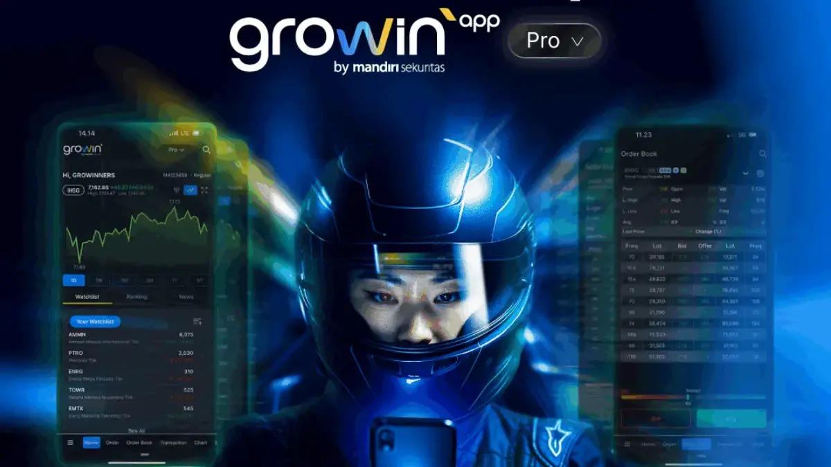 Investasi Saham Kini Lebih Andal di Growin’ App Pro View Investasi Saham Kini Lebih Andal di Growin’ App Pro View