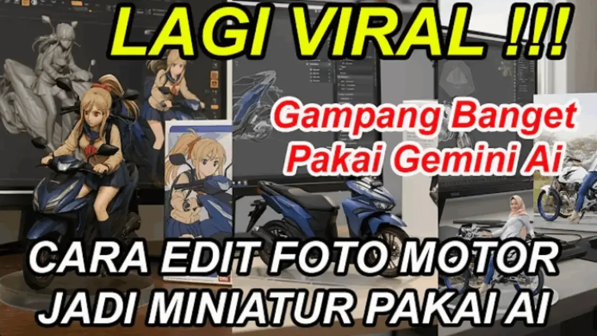 Cara Bikin Foto Miniatur AI Viral di Gemini AI, Lengkap dengan Prompt Siap Pakai Cara Bikin Foto Miniatur AI Viral di Gemini AI, Lengkap dengan Prompt Siap Pakai
