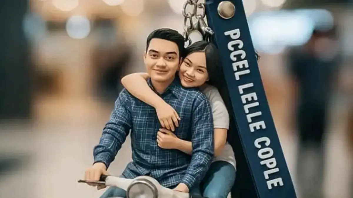 Cara Edit Foto Miniatur Gantungan Kunci di Gemini AI yang Gampang Banget!