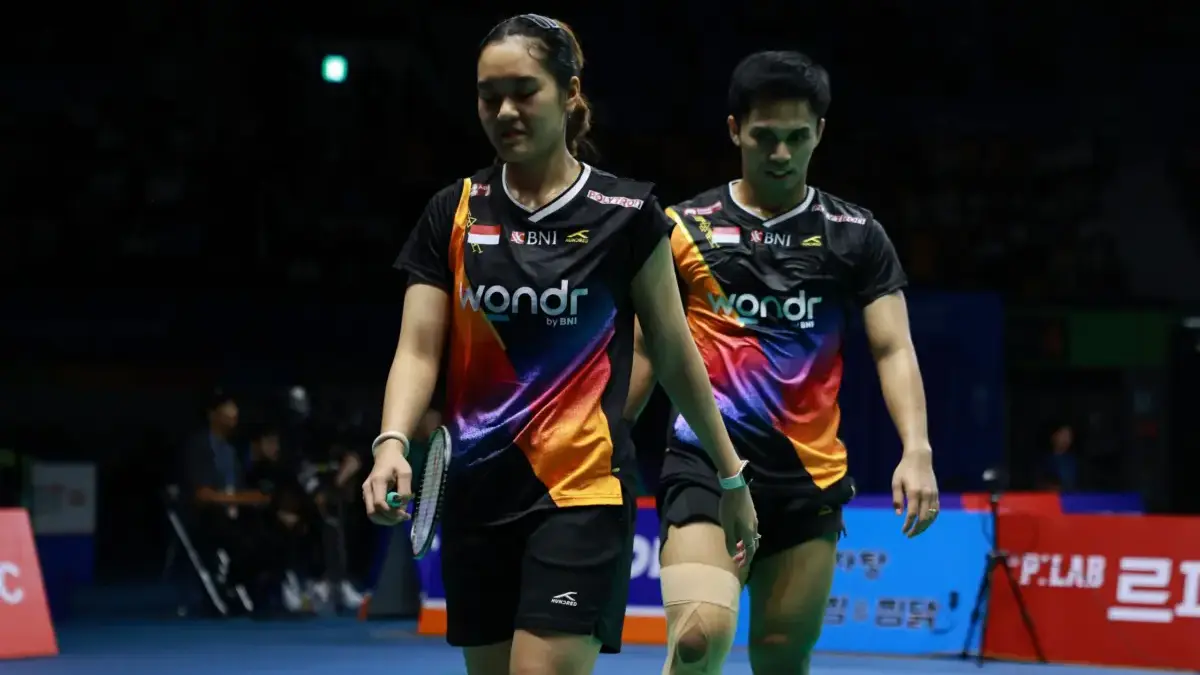 Amri Syahnawi/Nita Violina Marwah vs Fang Yan Zhe/Huang Dong Ping di Korea Open 2025.