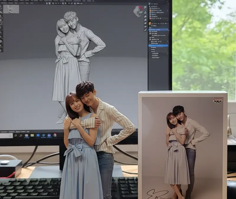 Cara Bikin Miniatur AI ala Action Figure Bareng Pasangan dan Keluarga