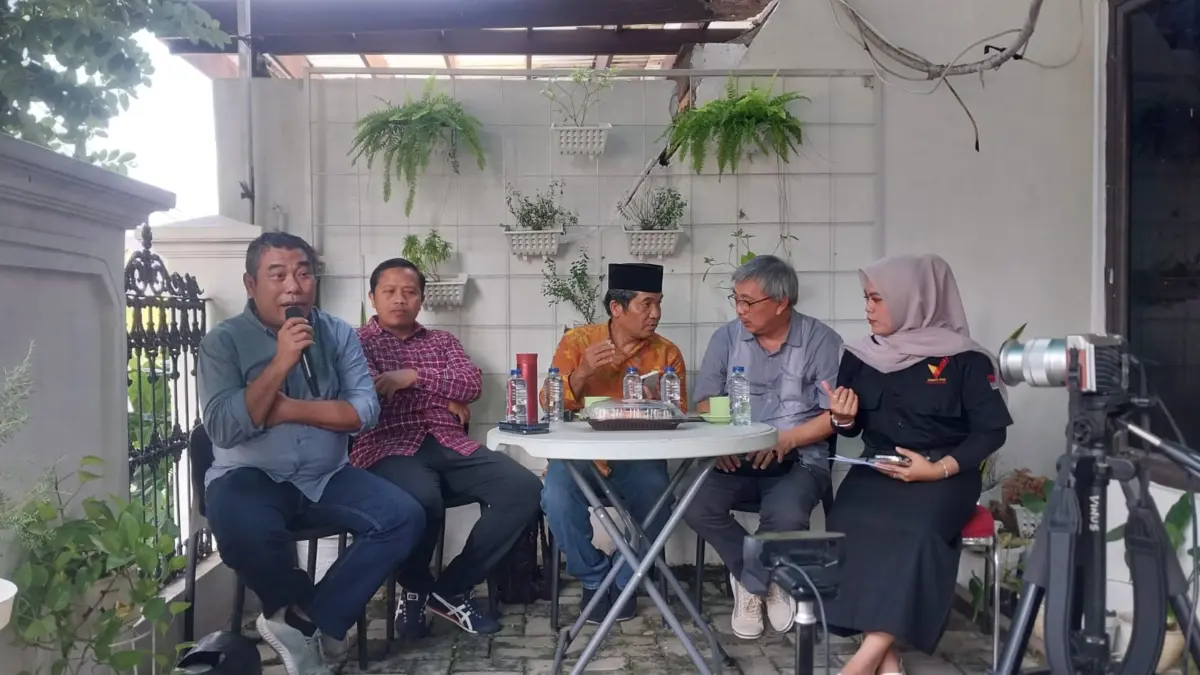 Fenomena Represif Bikin Publik Bingung Percaya Lembaga yang Mana Diskusi di Sekretariat Nasional LS Vinus, Cibinong