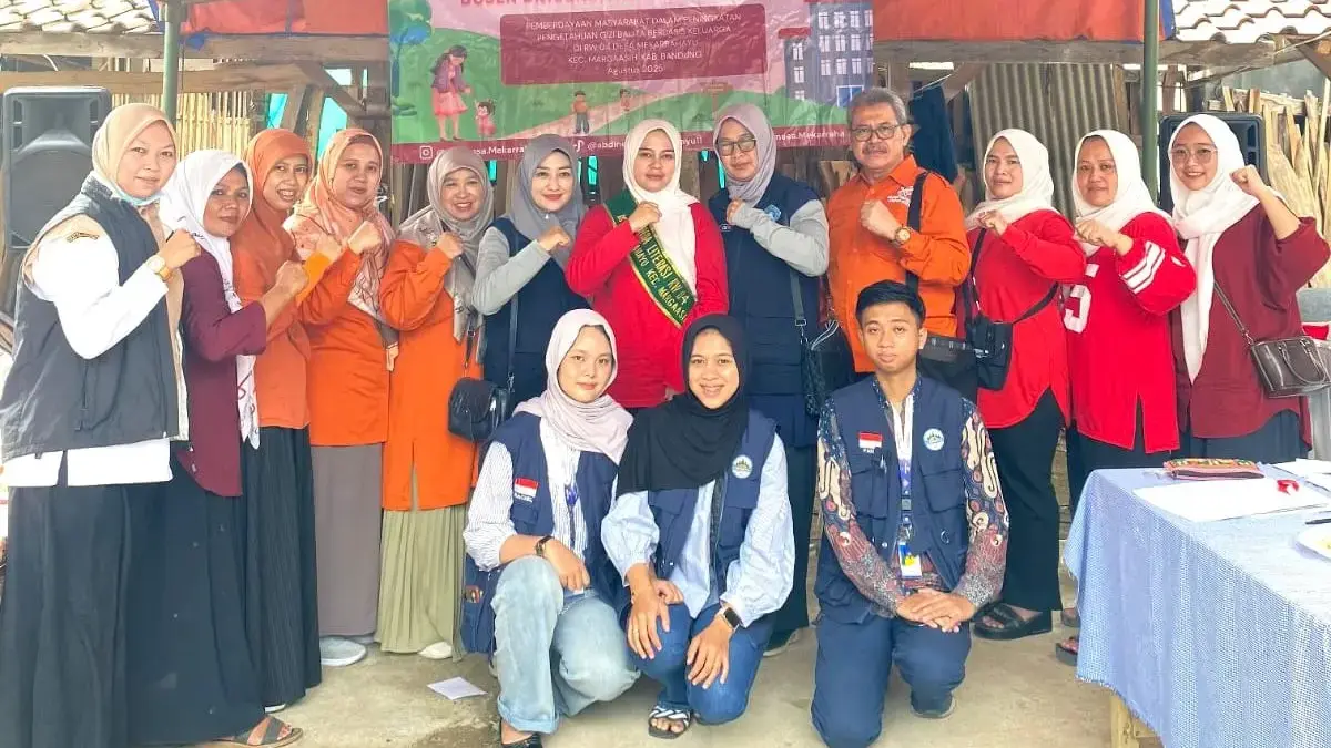 Dosen Universitas Bhakti Kencana Ajak Warga Mekarrayahu Lawan Stunting Lewat Edukasi Gizi
