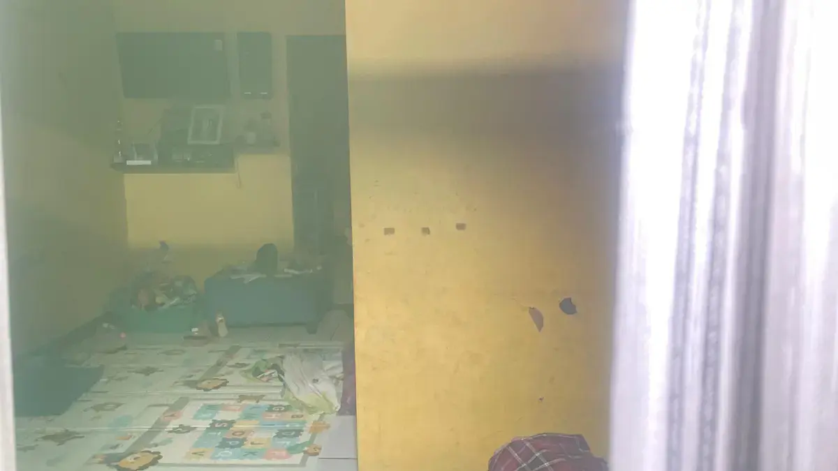 Kondisi rumah korban di Kampung Cae, Desa Kiangroke, Kecamatan Banjaran, Kabupaten Bandung