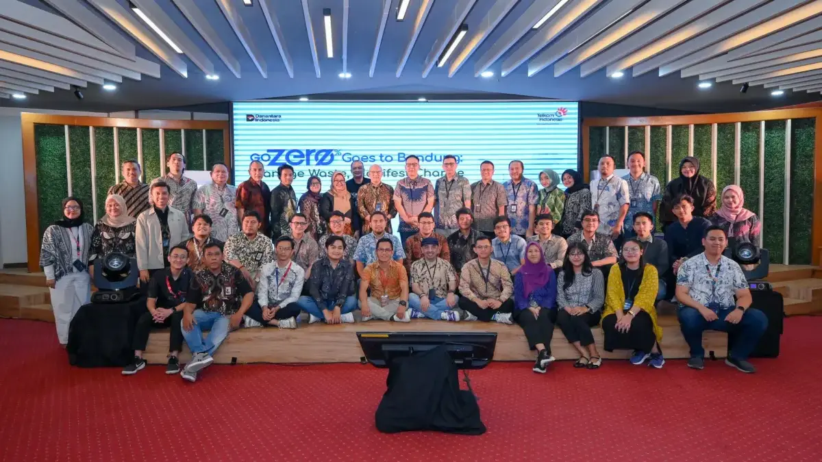 GoZero% Telkom Hadir di Bandung: Dorong Inovasi Circular Economy & Aksi River Clean Up