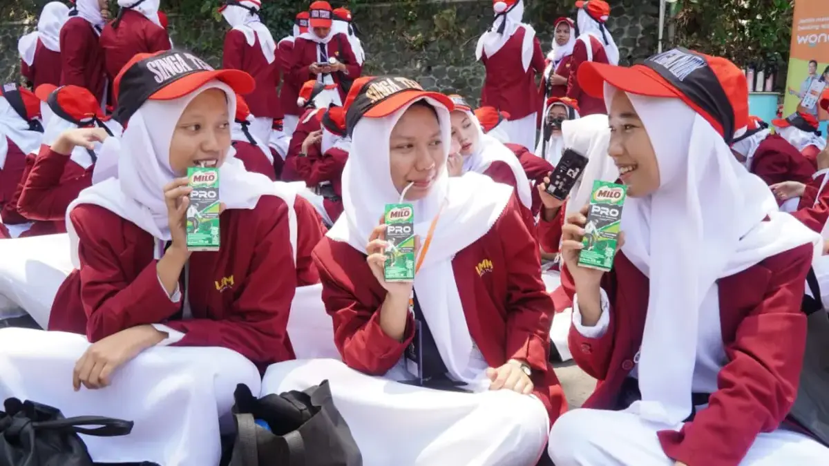 Mahasiswa Baru Dapat Dukungan Energi dari MILO PRO Selama Masa Orientasi MILOPRO