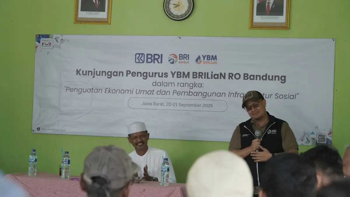 BRI melalui YBM BRILiaN Salurkan Zakat untuk Air Bersih dan Pendidikan di Jawa Barat BRI melalui YBM BRILiaN Salurkan Zakat untuk Air Bersih dan Pendidikan di Jawa Barat