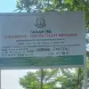 Foto Plang Kejaksaan RI di Desa Sukamulya, Kecamatan Sukamakmur