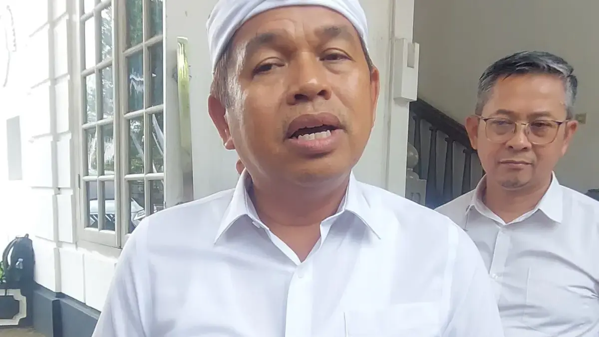 Gubenur Jawa Barat, Dedi Mulyadi saat mengunjungi Kantor Gubernur Bale Pakuan Padjadjaran Kota Bogor