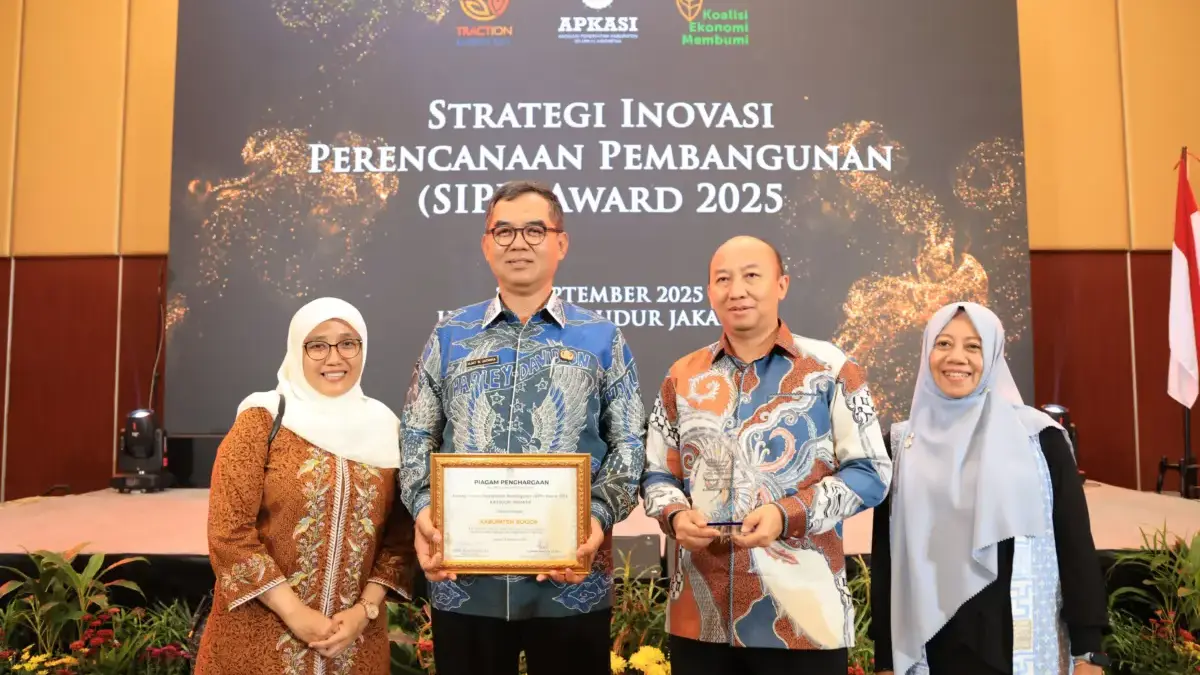Komitmen pada Pembangunan Berkelanjutan, Kabupaten Bogor Raih SIPP Awards 2025