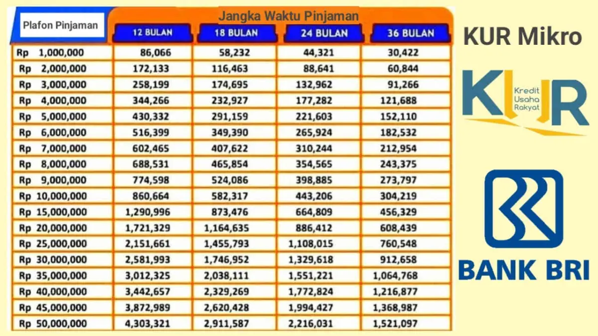 KUR BRI 2025 Dengan Pinjaman 30 Juta dan Cicilan 20 Ribu Perbulan, Cek Faktanya Disini! KUR BRI 2025 Dengan Pinjaman 30 Juta dan Cicilan 20 Ribu Perbulan, Cek Faktanya Disini!