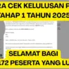 Kumpulan Daftar Peserta Lulus PPG Guru Tertentu 2025 Tahap 1, Cek di Sini