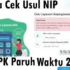 Cara Cek NIP PPPK Paruh Waktu 2025 di Mola BKN