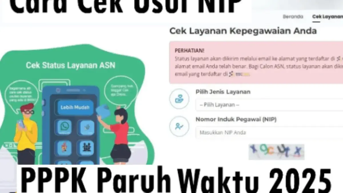 Cara Cek NIP PPPK Paruh Waktu 2025 di Mola BKN Cara Cek NIP PPPK Paruh Waktu 2025 di Mola BKN