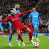 Liverpool vs Atletico Madrid di UCL 2021/2022.