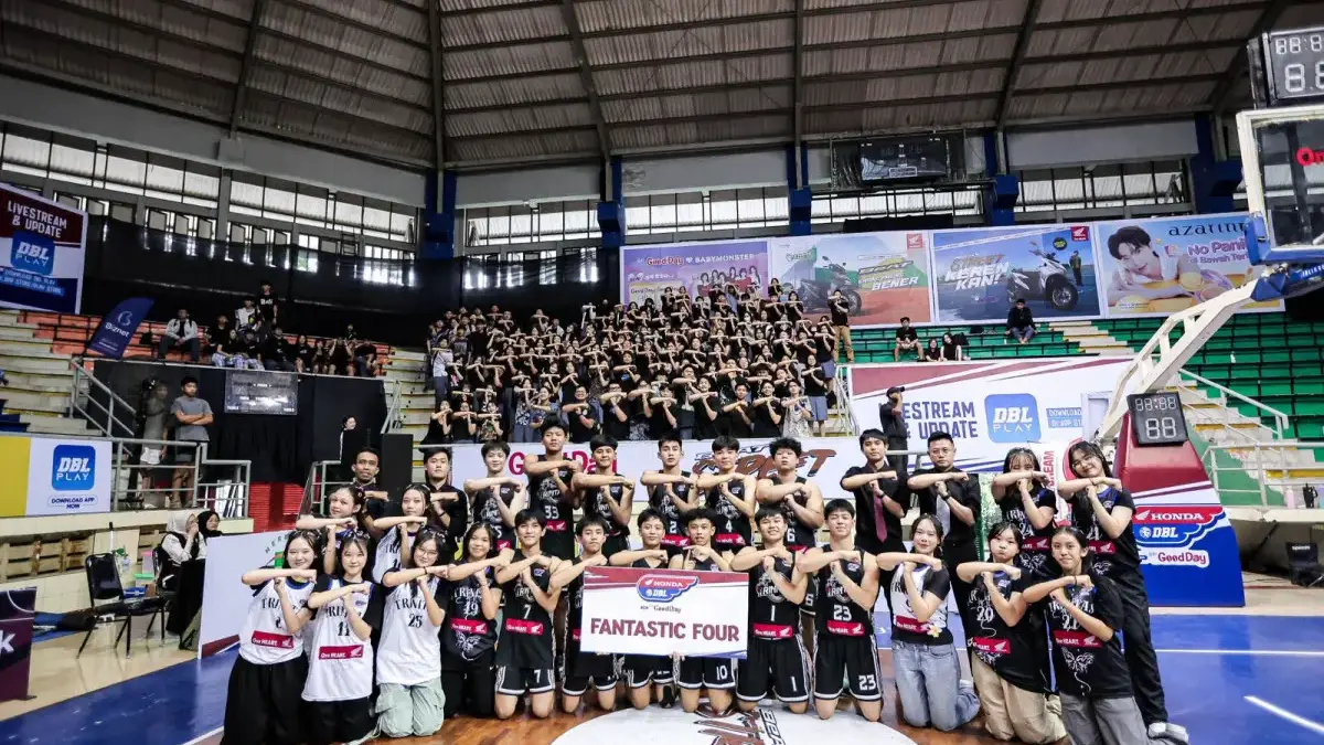 SMA Trinitas Raih Tiket Fantastic Four di DBL Bandung 2025