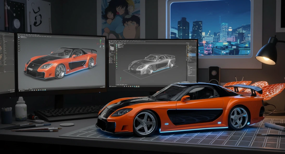 Tutorial Bikin Mobil Miniatur AI ala Action Figure untuk Pemula atau Content Creator Tutorial Bikin Mobil Miniatur AI ala Action Figure untuk Pemula atau Content Creator