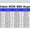 Tabel KUR BRI Super Mikro Pinjaman 50 Juta, Simak Detailnya di Sini!