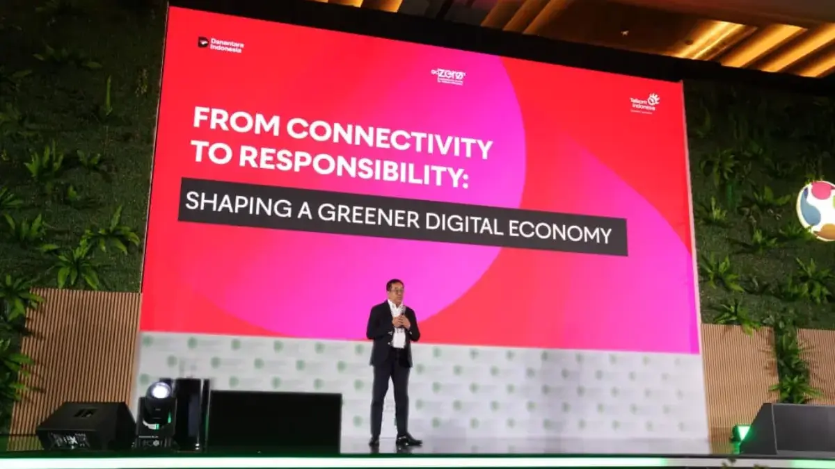 Terobosan Telkom: ESG Jadi Fondasi Utama dan Sistem Operasi untuk Pertumbuhan Digital dan Tata Kelola Unggul Penyelanggaraan Katadata Sustainability Action for the Future Economy (SAFE) 2025 yang digelar pada Kamis (11/