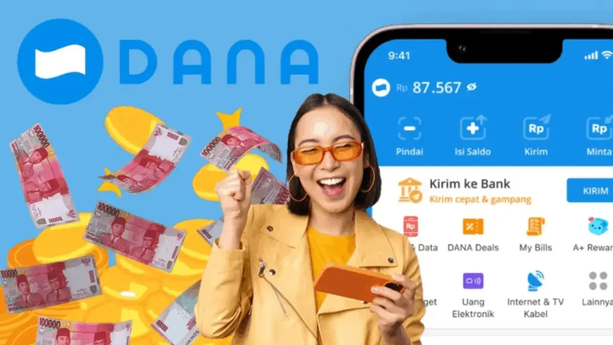 Cara Gampang Hasilkan Rp78.000 Saldo DANA dari HP