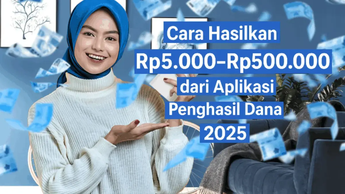 Begini Cara Hasilkan Rp5.000–Rp500.000 dari Aplikasi Penghasil Dana 2025