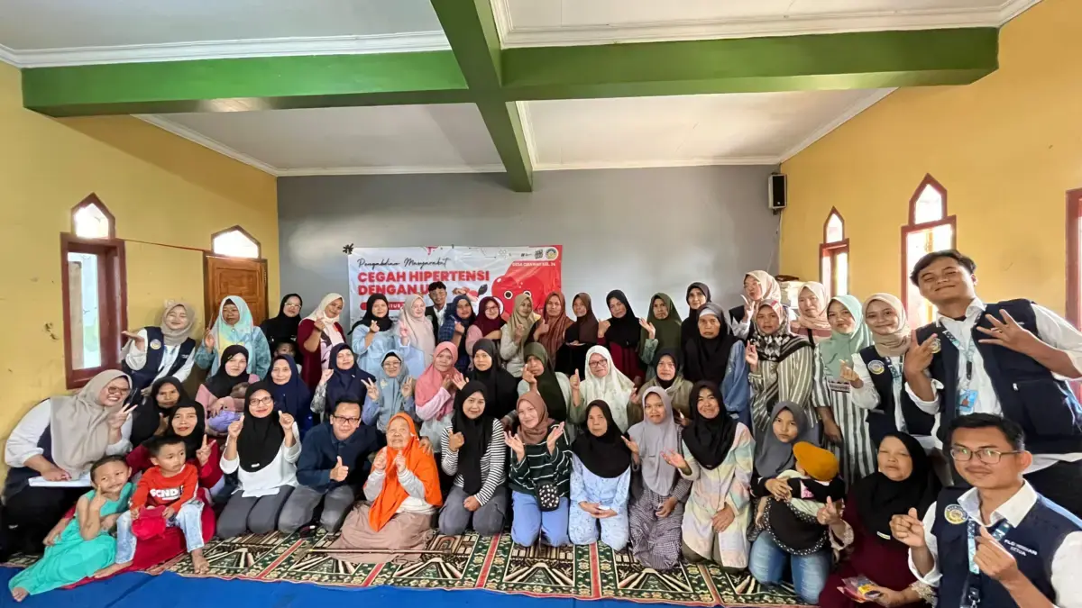 Pengmas Dosen Fakultas Keperawatan BKU di Cikawao: Edukasi Hipertensi dan Inovasi Pangan Sehat