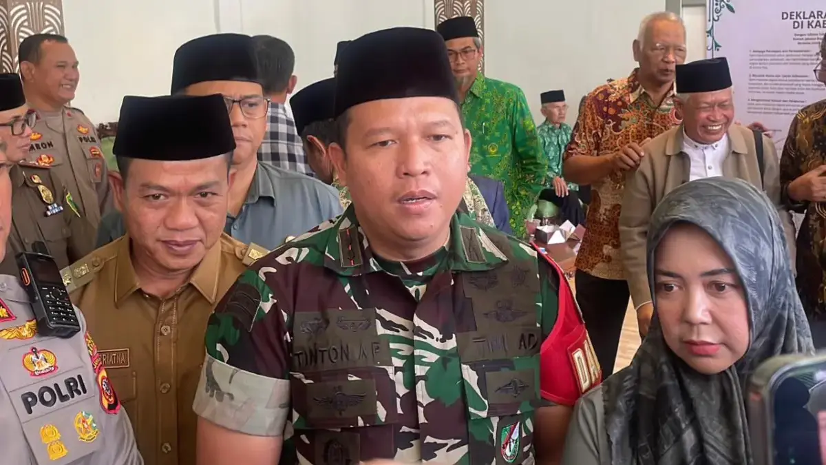 Di Tengah Polemik, Dandim 0624 Kabupaten Bandung Ajak Tokoh Agama dan Masyarakat Tak Mudah Diprovokasi