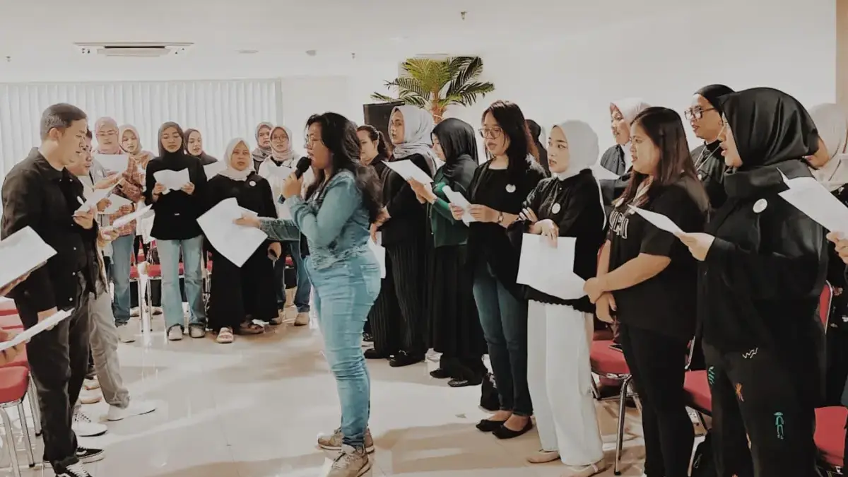 Komunitas Bandung Bernyanyi, Satukan Hati dengan Musik