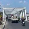 Kondisi saat ini Jembatan Dayeuhkolot atau yang lebih dikenal Jembatan Citarum Baru sudah mulai dilintasi oleh