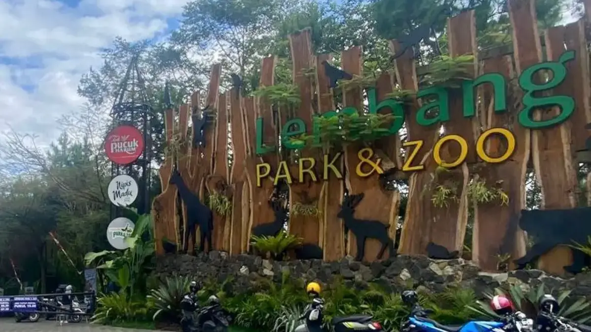 Lembang Park & Zoo di Kecamatan Parongpong, Kabupaten Bandung Barat. Dok Jabar Ekspres/Suwitno