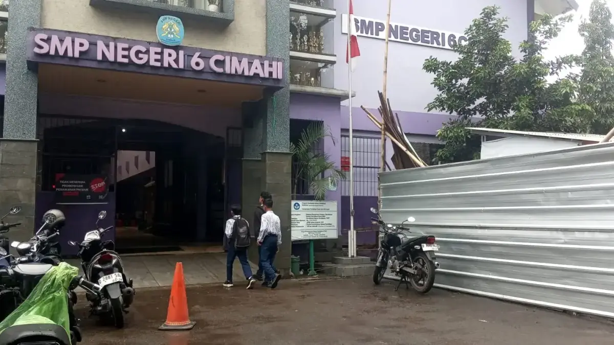 Dapat Kucuran Dana Rp1,2 Miliar dari APBN, SMPN 6 Cimahi Lakukan Revitalisasi Sekolah