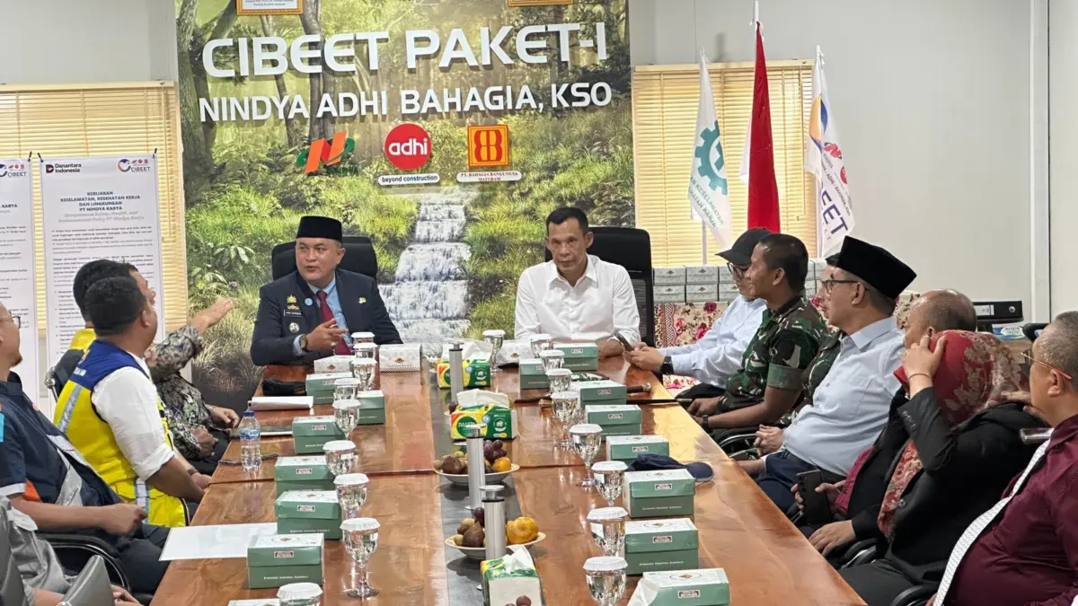 Bupati Bogor Tinjau Proyek Strategis Nasional Bendungan Cibeet dan Cijurey Bupati Bogor Tinjau Proyek Strategis Nasional Bendungan Cibeet dan Cijurey