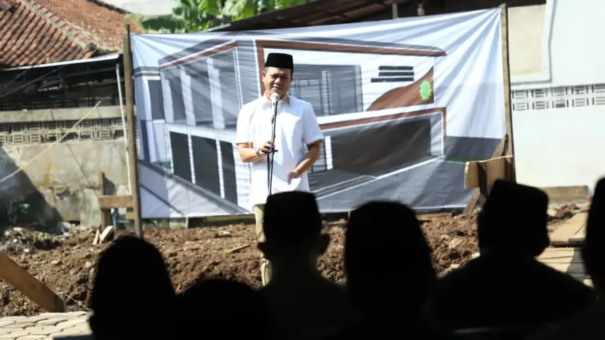 Peletakan Batu Pertama Gedung Dakwah Persis, Bupati Bandung Dorong Penguatan Moral Masyarakat
