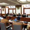 Uji Publik Rancangan Undang-Undang Keamanan dan Ketahanan Siber di Gedung Sate, (15/9). (son)