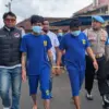 Tersangka kasus Narkotika jenis Sabu diringkus Polres Banjar, Selasa (16/9/2025). Dari tangan para tersangka,