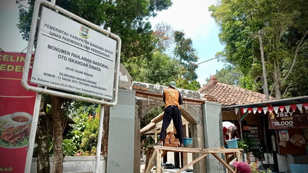 Minim Perhatian Pemerintah, Monumen Oto Iskandardinata Dipugar Keluarga Minim Perhatian Pemerintah, Monumen Oto Iskandardinata Dipugar Keluarga