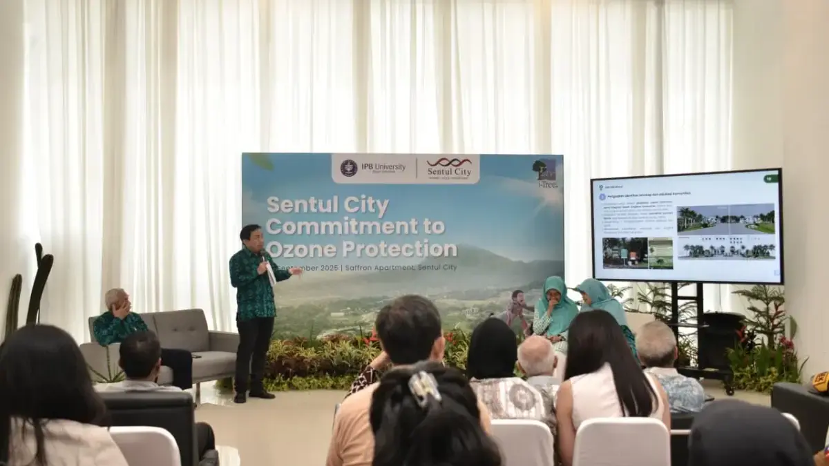 Sentul City Dukung Perlindungan Ozon dengan Pemetaan Lanskap i-Tree Eco dan Inovasi Ruang Hijau