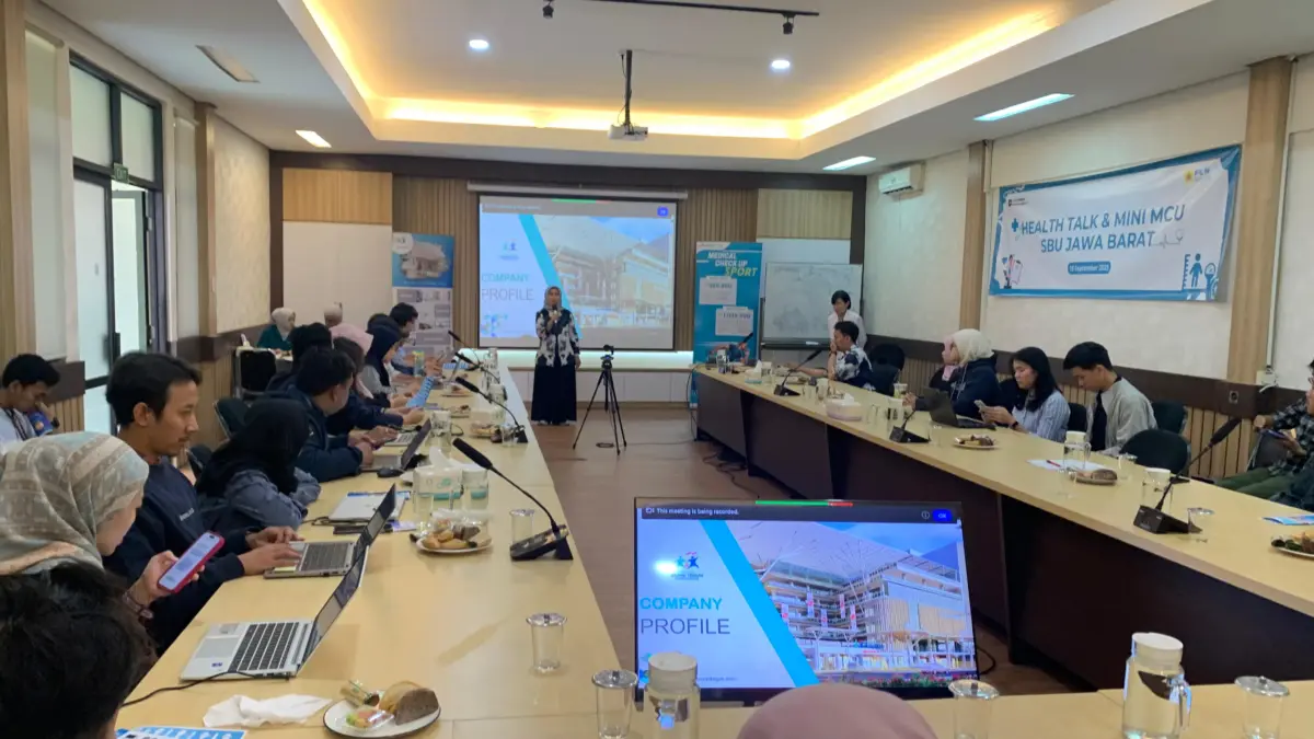 PLN Icon Plus SBU Regional Jawa Barat Gelar Mini MCU dan Pengecekan BMI untuk Pegawai PLN Icon Plus SBU Regional Jawa Barat Gelar Mini MCU dan Pengecekan BMI untuk Pegawai