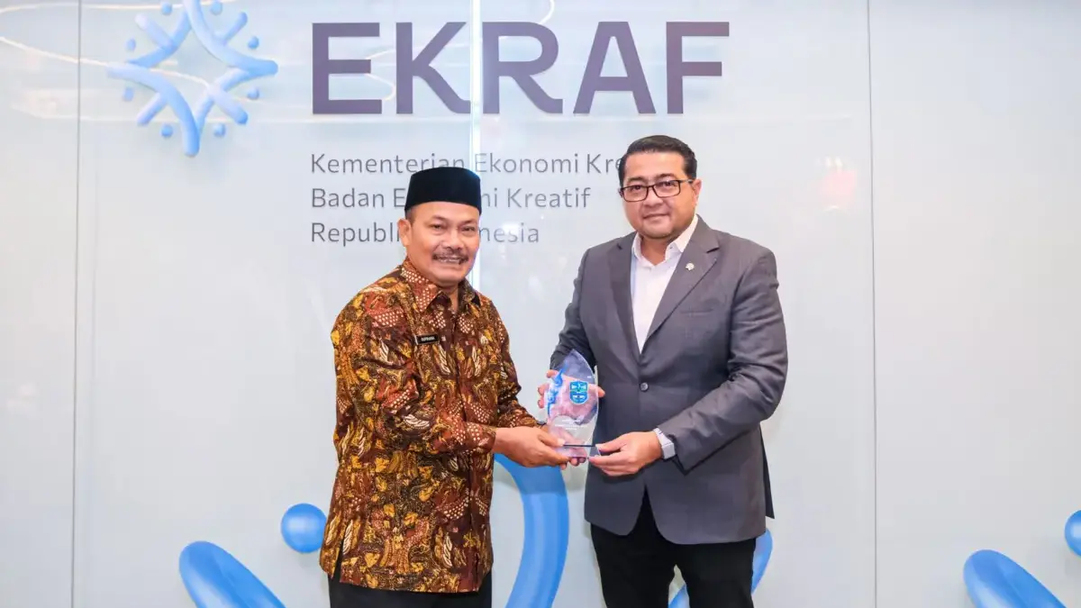 Menteri Ekonomi Kreatif Dorong Pembentukan Dinas Khusus Ekraf di Kota Banjar